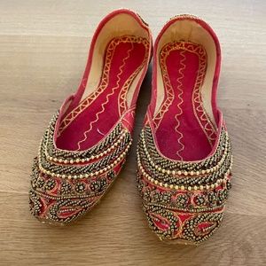 beaded slippers ballerina flats